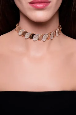 Pasquale Bruni ALELUIÁ CHOKER COMBINATION- Rose Gold|Necklaces