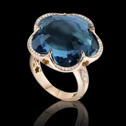 Pasquale Bruni BON TON RING- Topaz|Rose Gold