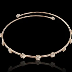 Pasquale Bruni FIGLIA DEI FIORI CHOKER- Rose Gold|Necklaces