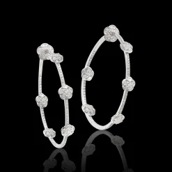 Pasquale Bruni FIGLIA DEI FIORI EARRINGS- White Gold|Earrings