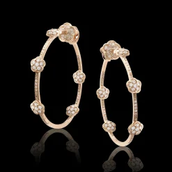 Pasquale Bruni FIGLIA DEI FIORI EARRINGS- Earrings|Rose Gold