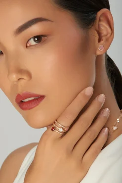 Pasquale Bruni FIGLIA DEI FIORI EARRINGS- Rose Gold|Earrings