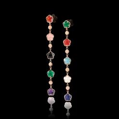 Pasquale Bruni FIGLIA DEI FIORI EARRINGS- Moonstone|Turquoise