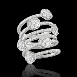 Pasquale Bruni FIGLIA DEI FIORI RING- White Gold|Rings