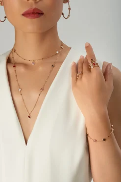 Pasquale Bruni FIGLIA DEI FIORI SAUTOIR- Moonstone|Rose Gold