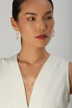 Pasquale Bruni FIGLIA DEI FIORI SAUTOIR- Rose Gold|Necklaces