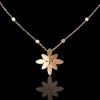 Pasquale Bruni GHIRLANDA LUCE DI LOTO NECKLACE- Rose Gold|Necklaces
