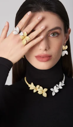 Pasquale Bruni GIARDINI SEGRETI AURA COLLIER- White Gold|Necklaces