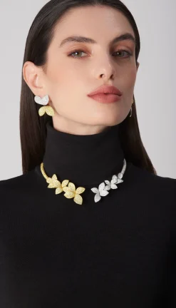 Pasquale Bruni GIARDINI SEGRETI AURA EARRINGS- White Gold|Earrings