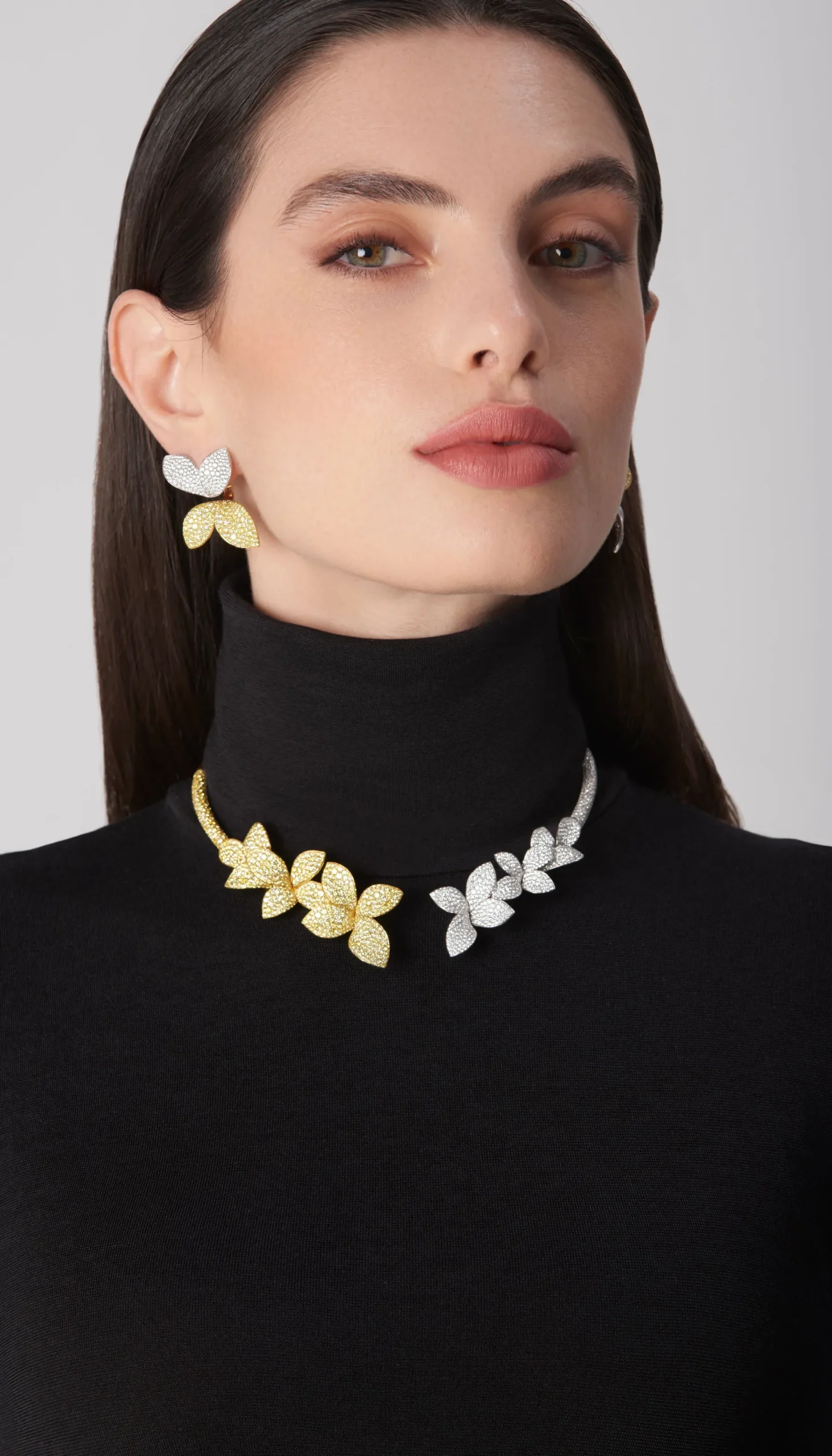 Pasquale Bruni GIARDINI SEGRETI AURA EARRINGS- White Gold|Earrings