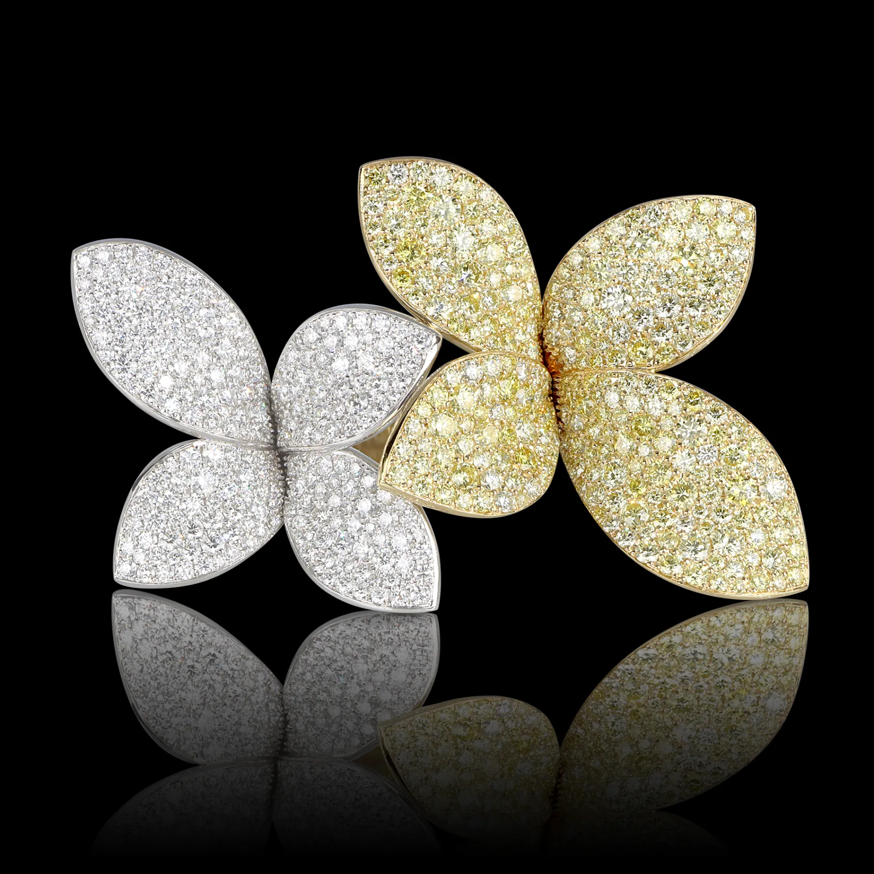 Pasquale Bruni GIARDINI SEGRETI AURA RING- White Gold|Rings