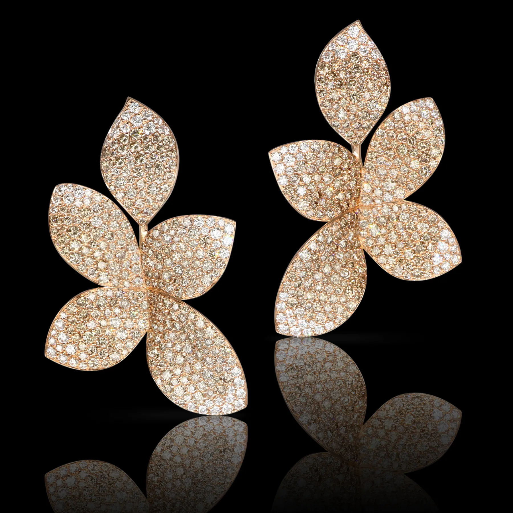 Pasquale Bruni GIARDINI SEGRETI EARRINGS- Rose Gold|Earrings