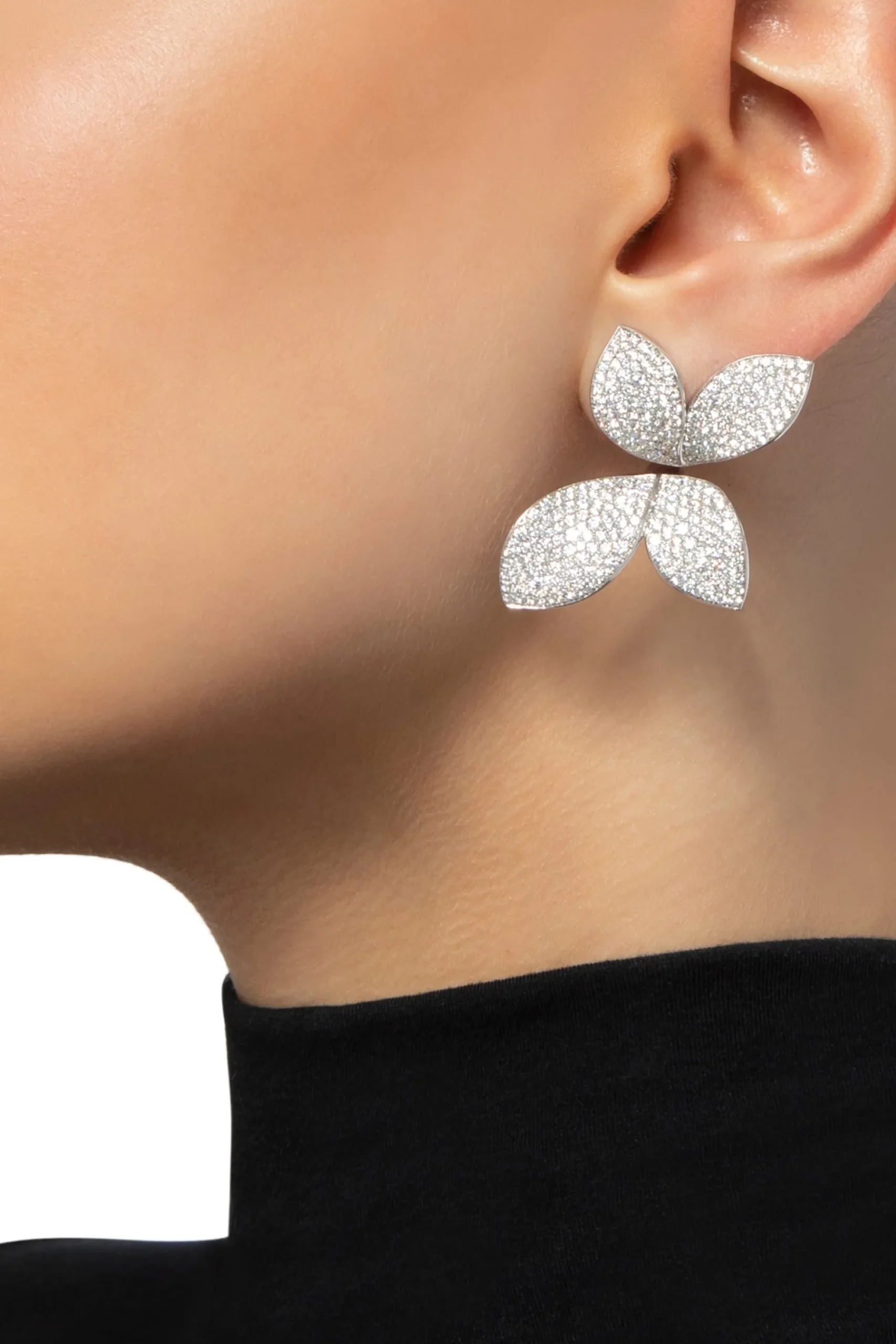 Pasquale Bruni GIARDINI SEGRETI EARRINGS- White Gold|Earrings
