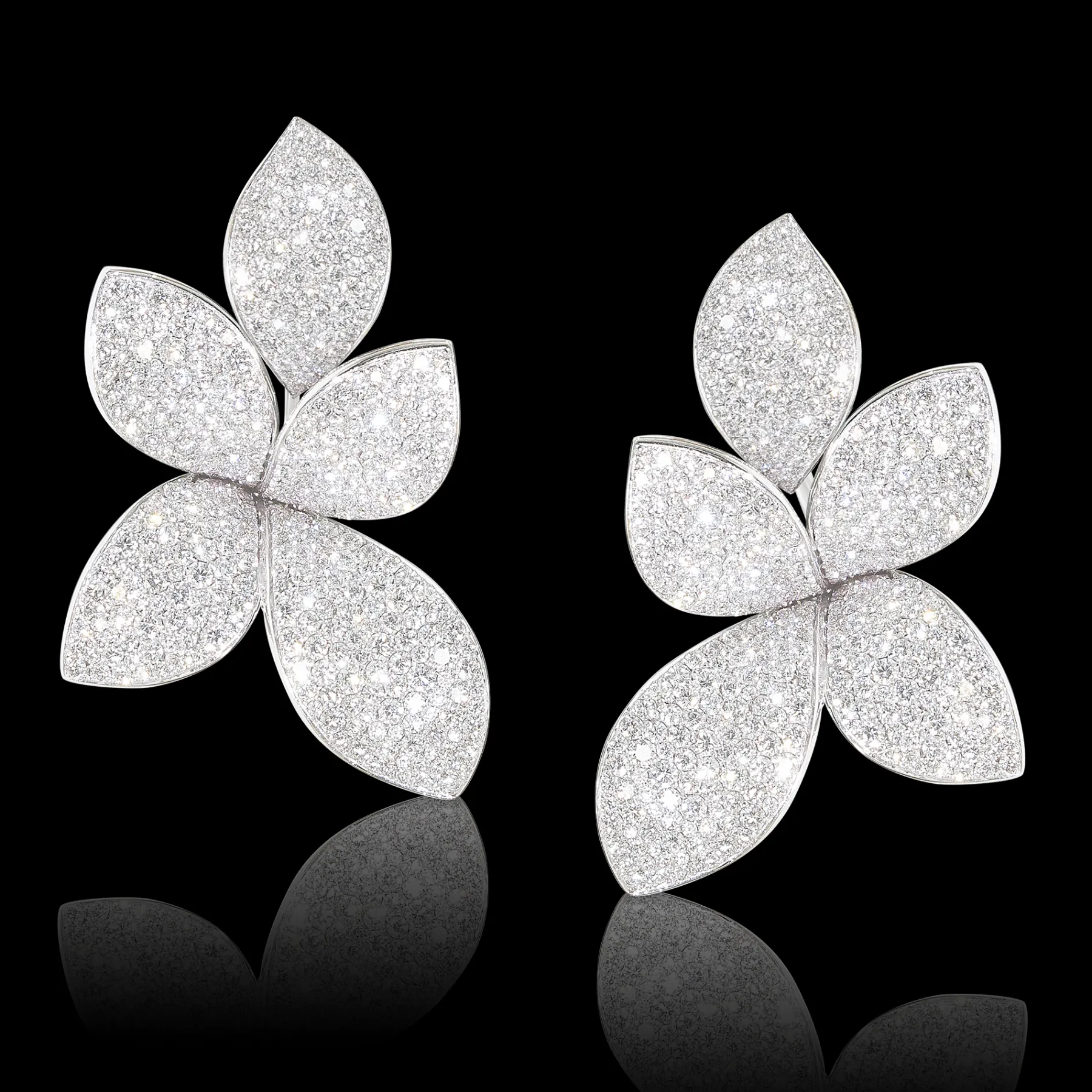 Pasquale Bruni GIARDINI SEGRETI EARRINGS- White Gold|Earrings
