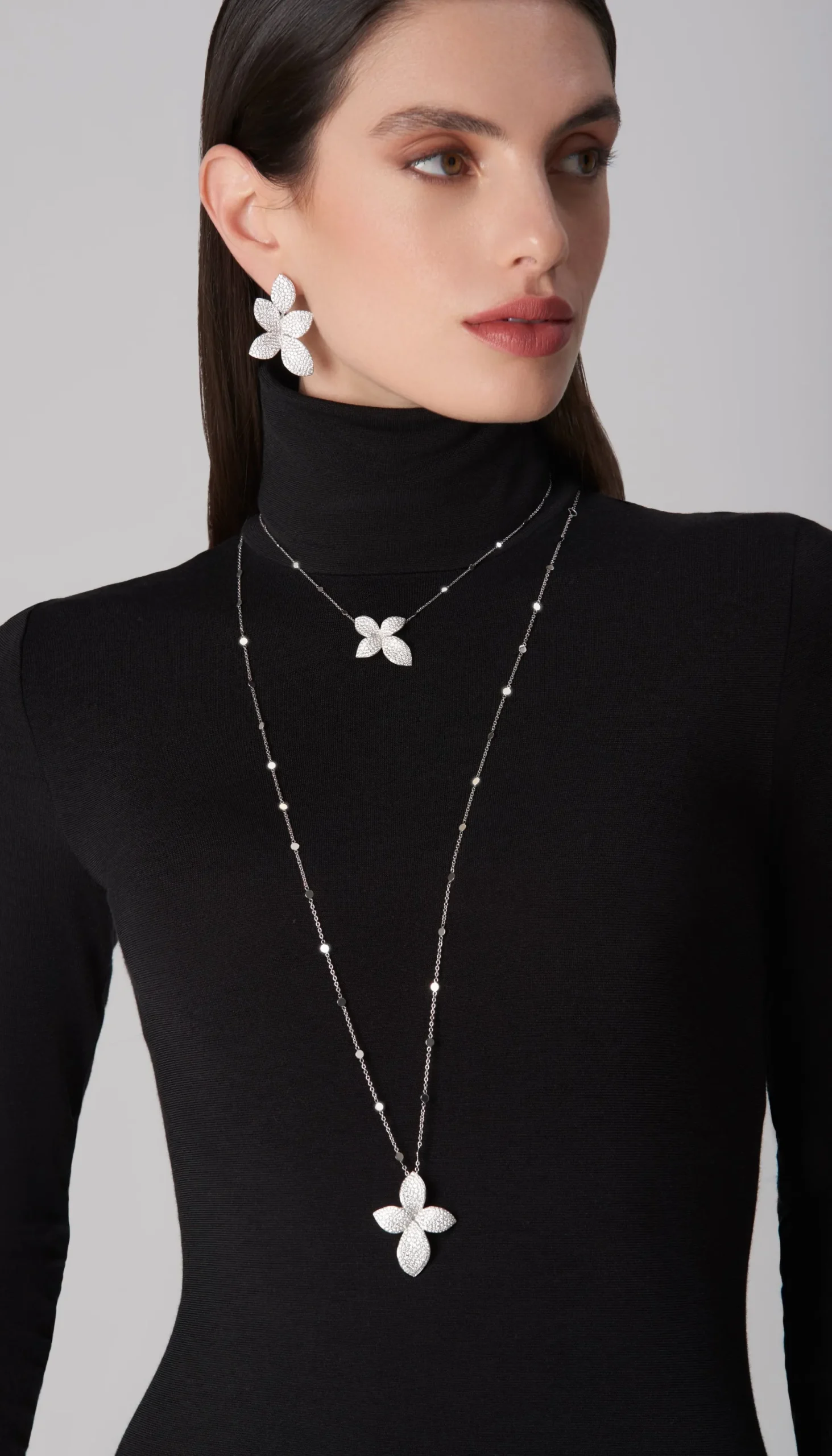 Pasquale Bruni GIARDINI SEGRETI EARRINGS- White Gold|Earrings