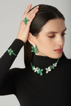 Pasquale Bruni GIARDINI SEGRETI GREEN SOUL COLLIER- Emerald|White Gold