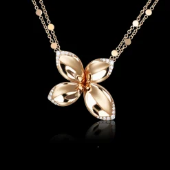 Pasquale Bruni GIARDINI SEGRETI NECKLACE- Rose Gold|Necklaces
