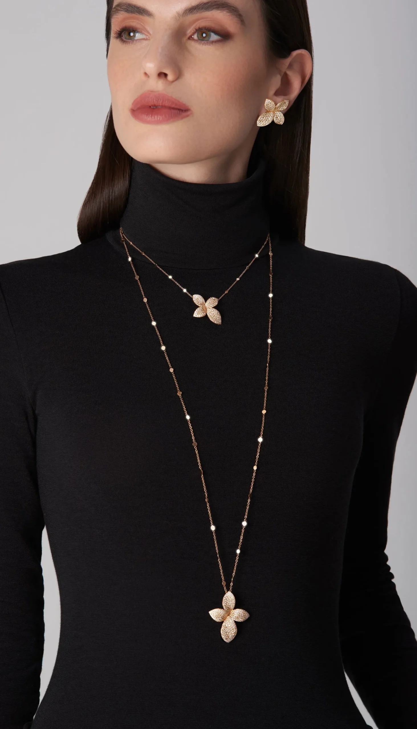 Pasquale Bruni GIARDINI SEGRETI NECKLACE- Rose Gold|Necklaces