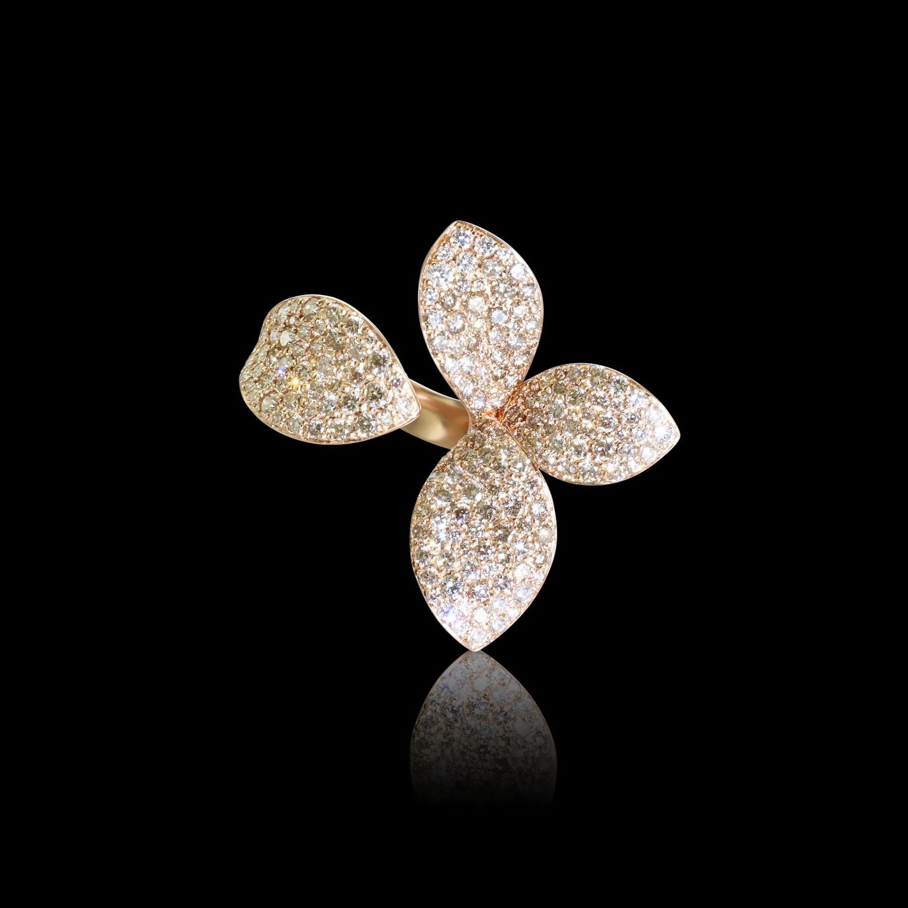 Pasquale Bruni GIARDINI SEGRETI PINKY RING- Rose Gold|Rings