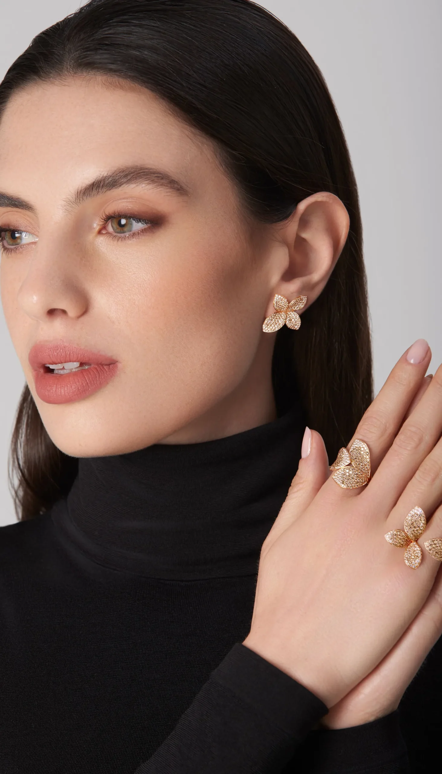 Pasquale Bruni GIARDINI SEGRETI PINKY RING- Rose Gold|Rings