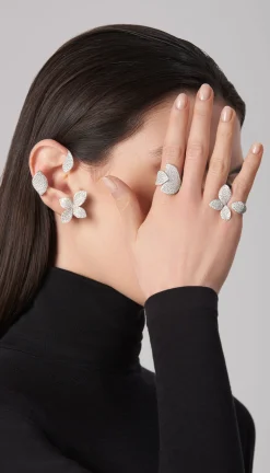 Pasquale Bruni GIARDINI SEGRETI PINKY RING- White Gold|Rings