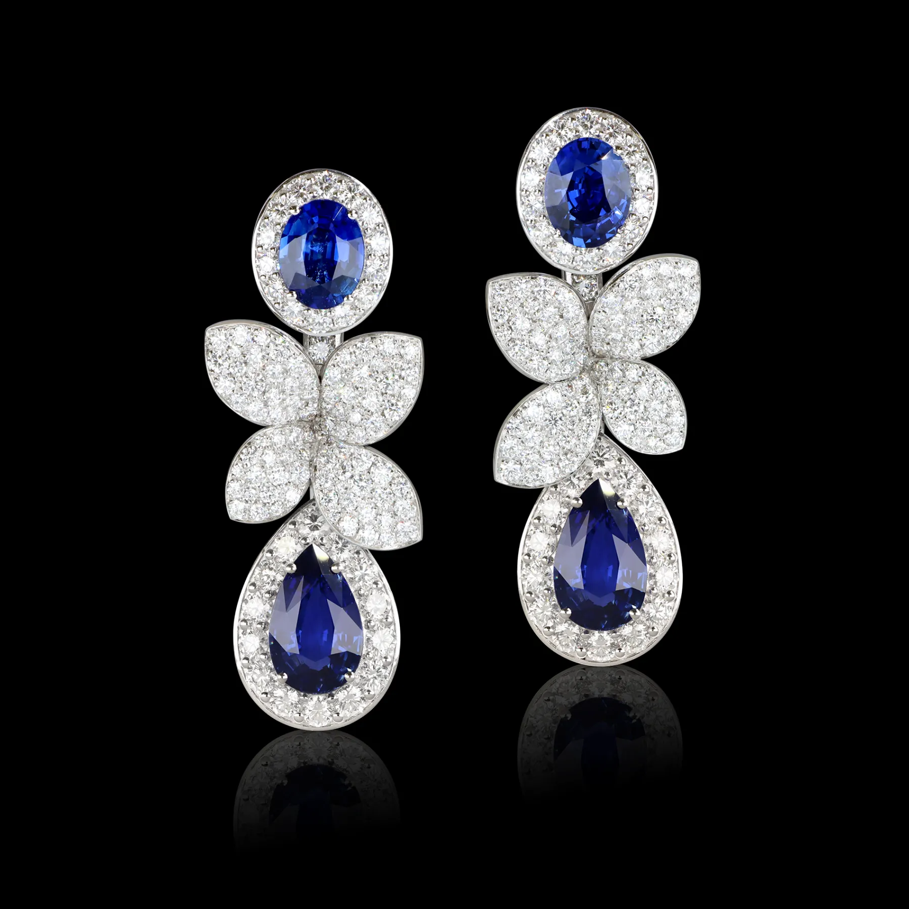 Pasquale Bruni HEART TO EARTH EARRINGS- Blue Sapphire|Heart To Earth