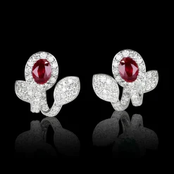 Pasquale Bruni HEART TO EARTH EARRINGS- Ruby|Heart To Earth