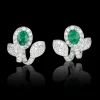 Pasquale Bruni HEART TO EARTH EARRINGS- Emerald|Heart To Earth