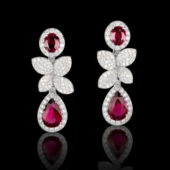 Pasquale Bruni HEART TO EARTH EARRINGS- Rubellite|Heart To Earth