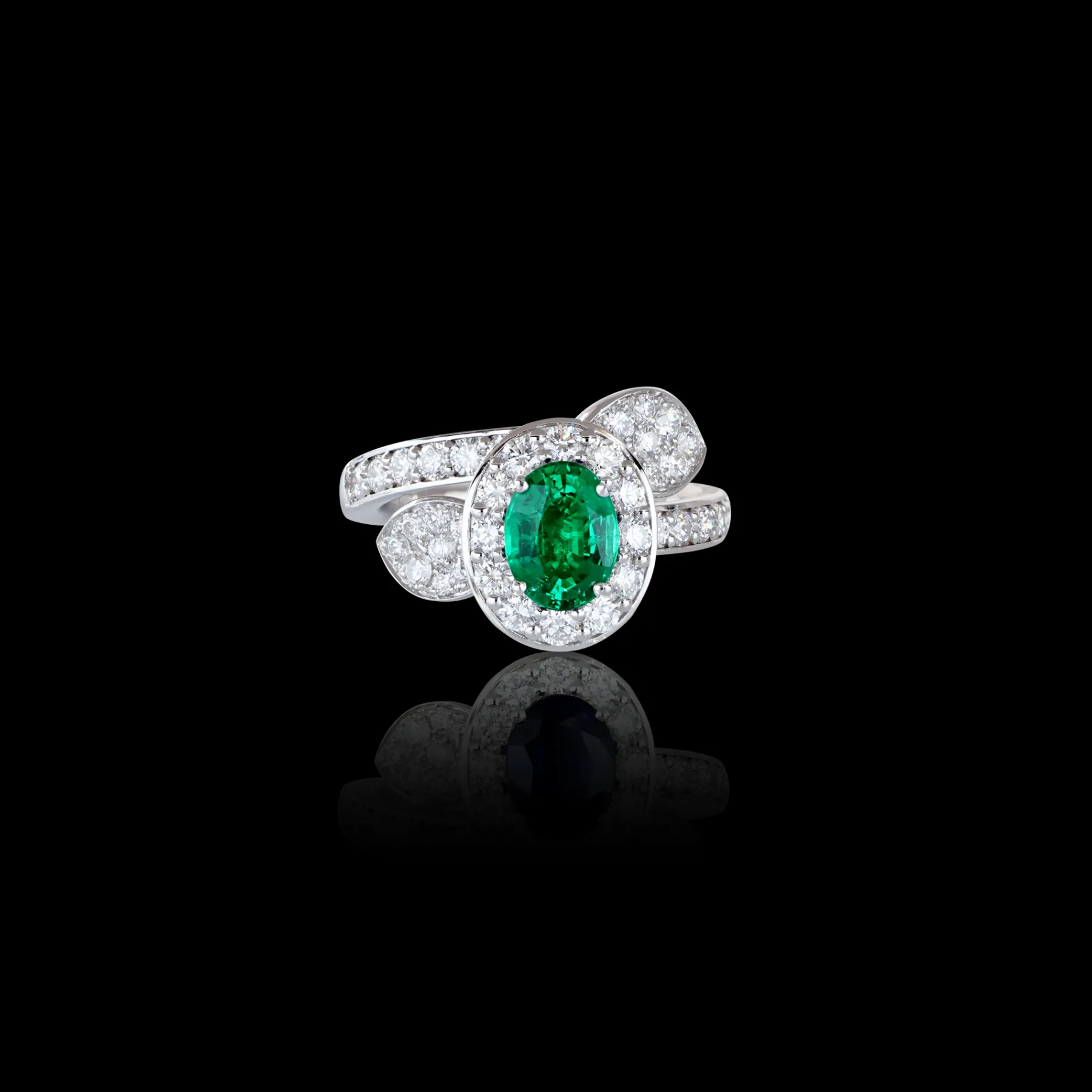 Pasquale Bruni HEART TO EARTH RING- Emerald|Heart To Earth