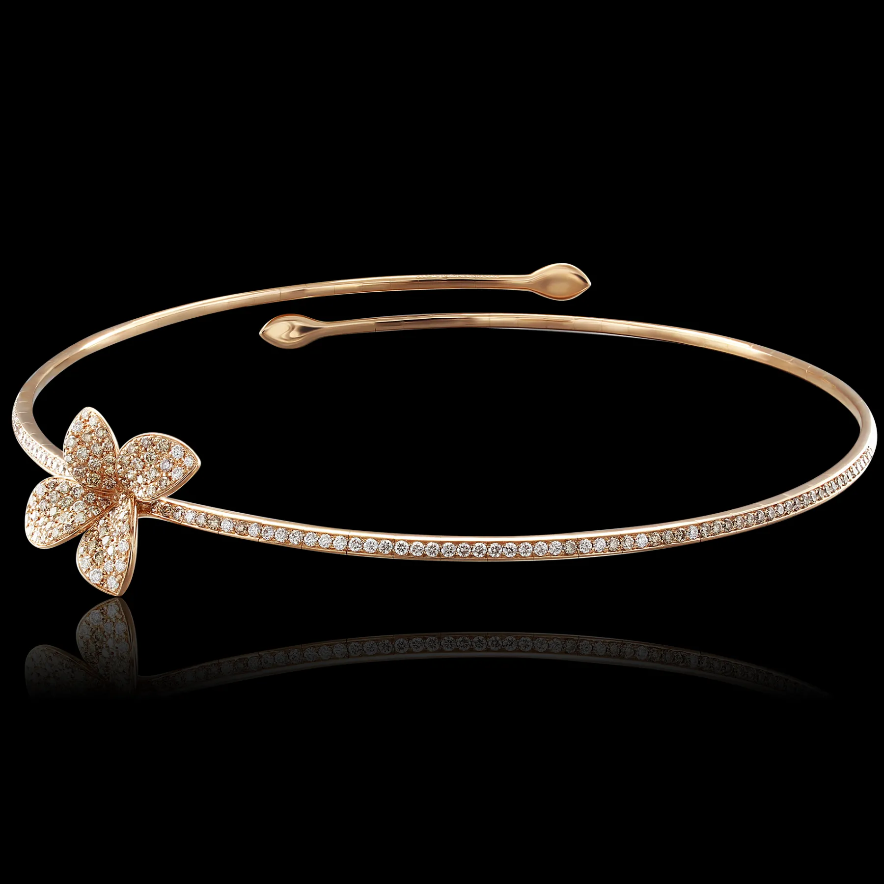 Pasquale Bruni PETIT GARDEN CHOKER- Rose Gold|Necklaces