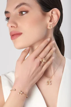 Pasquale Bruni PETIT GARDEN EARRINGS- Rose Gold|Earrings