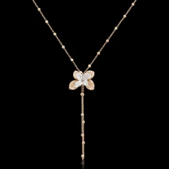 Pasquale Bruni PETIT GARDEN LIBELLULE NECKLACE- White Gold|Rose Gold