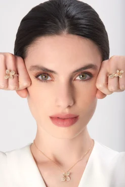 Pasquale Bruni PETIT GARDEN NECKLACE- Rose Gold|Necklaces