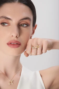 Pasquale Bruni PETIT GARDEN NECKLACE- Rose Gold|Necklaces