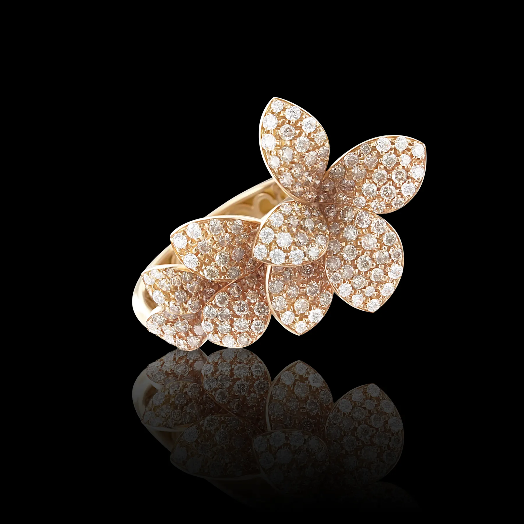 Pasquale Bruni PETIT GARDEN RING- Rose Gold|Rings