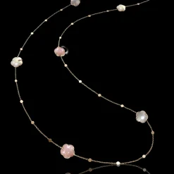 Pasquale Bruni PETIT JOLI BOUQUET LUNAIRE SAUTOIR- Rose Gold|Moonstone