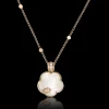 Pasquale Bruni PETIT JOLI LUNAIRE NECKLACE- Moonstone|Rose Gold