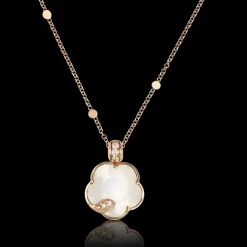 Pasquale Bruni PETIT JOLI LUNAIRE NECKLACE- Moonstone|Rose Gold
