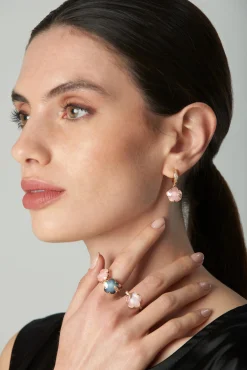 Pasquale Bruni PETIT JOLI LUNAIRE RING- Moonstone|Rose Gold