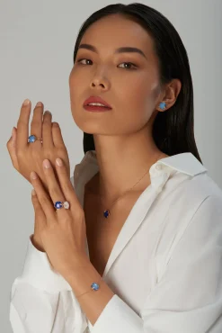 Pasquale Bruni PETIT JOLI RING- Agate|Rose Gold