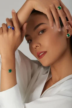 Pasquale Bruni PETIT JOLI RING- Agate|Rose Gold