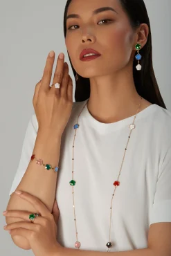 Pasquale Bruni PETIT JOLI RING- Agate|Rose Gold