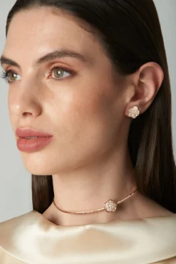 Pasquale Bruni PETIT JOLI TRUE PASSION EARRINGS- Rose Gold|Earrings