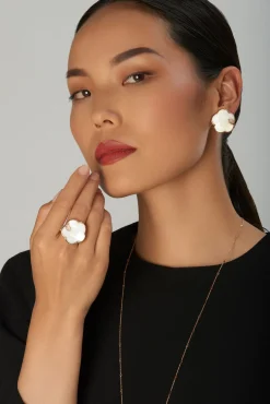 Pasquale Bruni TON JOLI EARRINGS- Agate|Rose Gold